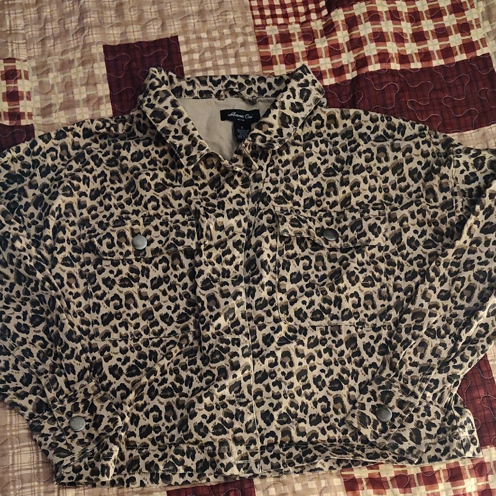 Leopard Print Jacket - image 1